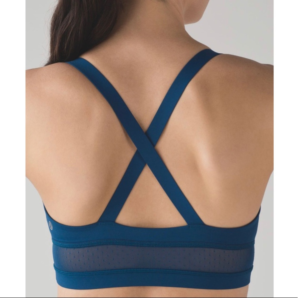 Lululemon Body Con Bra Poseidon